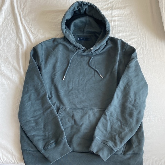 Everlane Other - Everlane 100% Cotton hoodie special green color